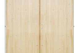 H dveře dvoukřídlé SLIM plné 160cm