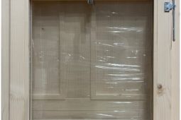 Okno 70x70 cm -sklápěcí-masiv smrk