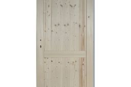 Interiérové H dveře nelištované plné s příčkou  SP241