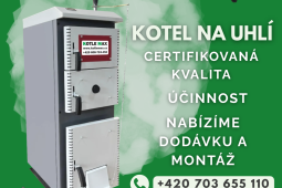 Moderní kotel na uhlí  10kW