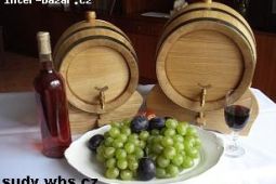 Dubové soudky na víno nebo slivovici (skladem)